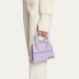 Jacquemus Le Chiquito Noeud Coil Top-Handle Bag